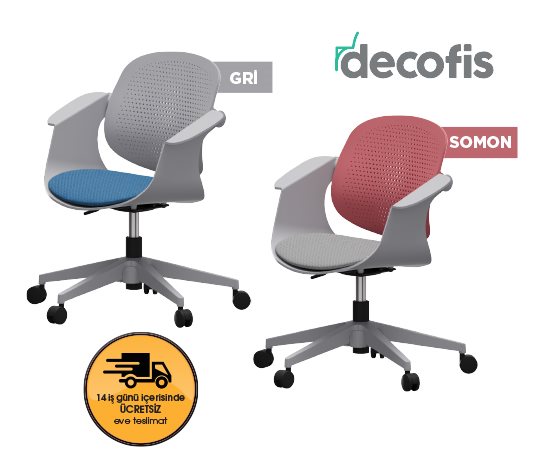 Decofis Sisa Çalışma Sandalyesi