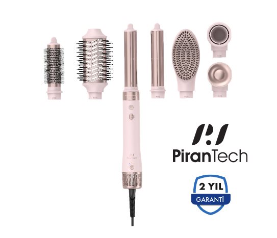 Pirantech Airbreeze Saç Şekillendirme ve Kurutma Seti Ks-611