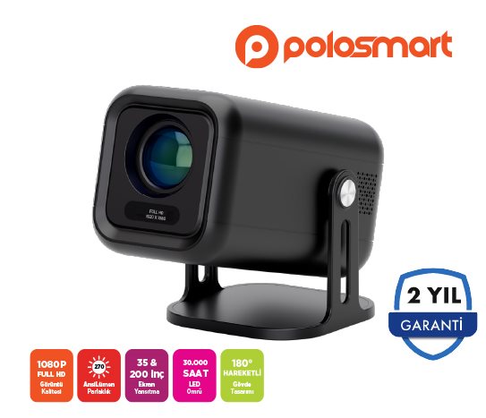 Polosmart Android Projeksiyon Cihazı Psm150