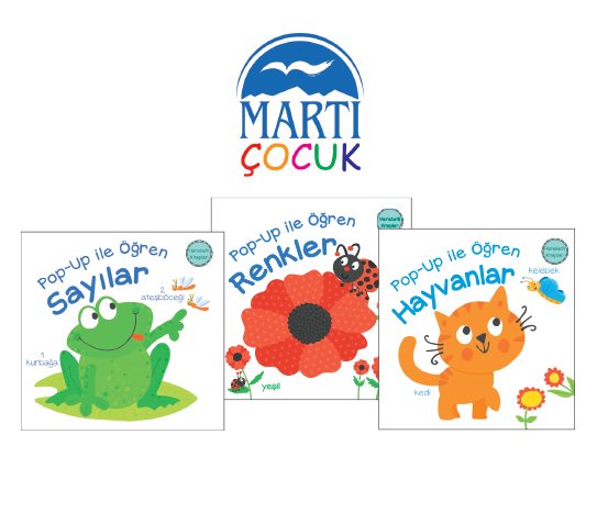 Martı Çocuk 3 Boyutlu Öğrenme Kitapları