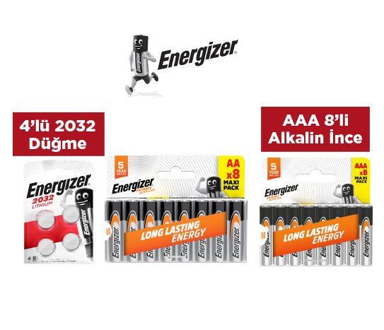 Energizer Pil Çeşitleri