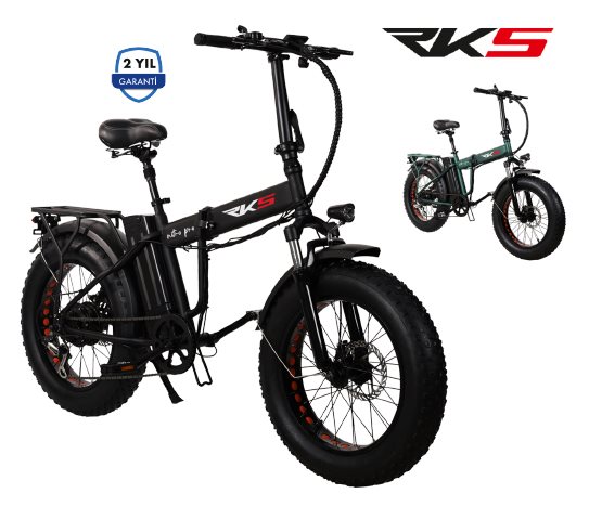 Rks Nitro Pro Katlanır Kalın Teker Elektrikli Bisiklet