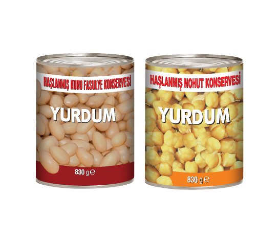 YURDUM HAŞLANMIŞ BAKLİYAT ÇEŞİTLERİ