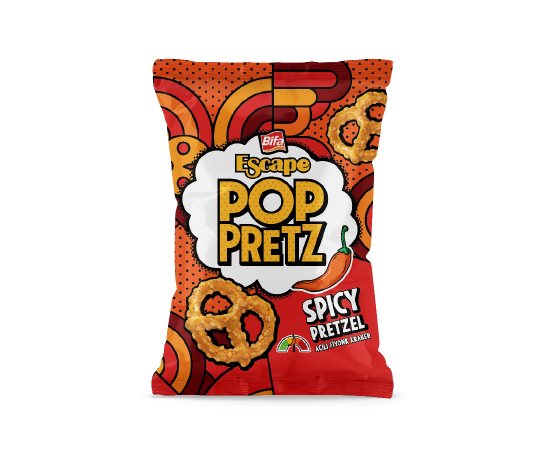 Escape Pop Pretz Acılı Fiyonk Kraker