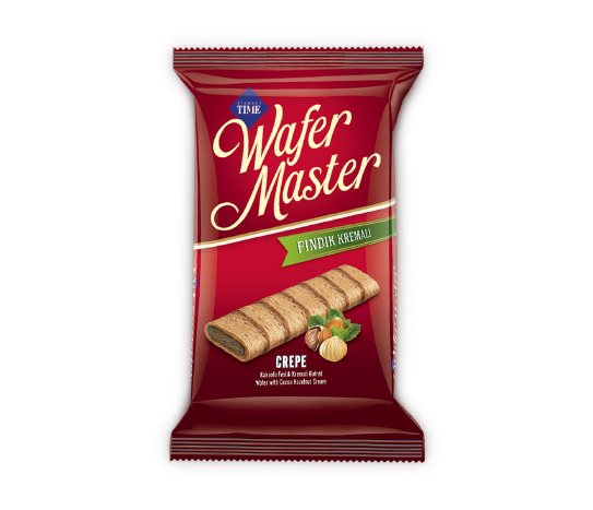 Wafer Master Crepe Fındık Kremalı Gofret