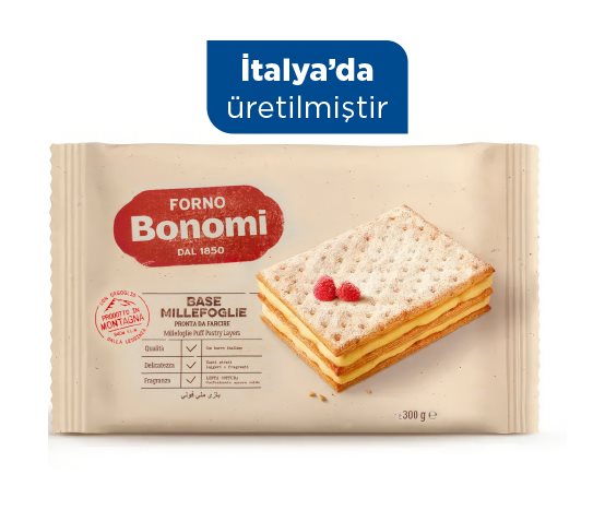 Bonomi Milföy Hamuru Katmanları