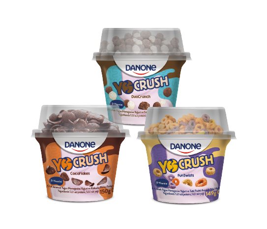 Danone Çilek Aromalı Yoğurt Yocrush