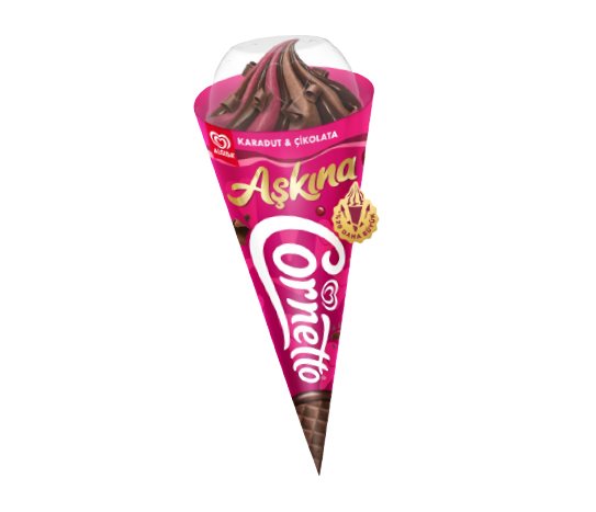 Cornetto Karadut &amp; Çikolata