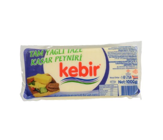 Kebir Tam Yağlı Taze Kaşar Peyniri