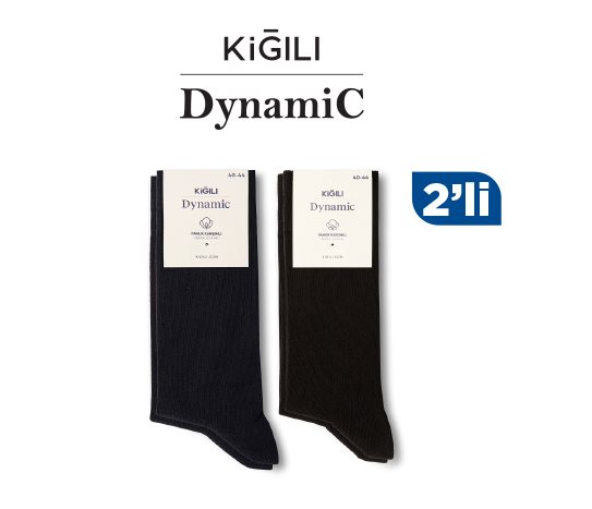 Kiğılı Dynamic Pamuklu Soket Çorap Erkek