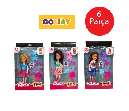 Gokidy Aksesuarlı Bebek Seti