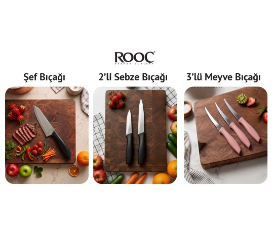 Rooc Tek Fiyat Bıçak Çeşitleri