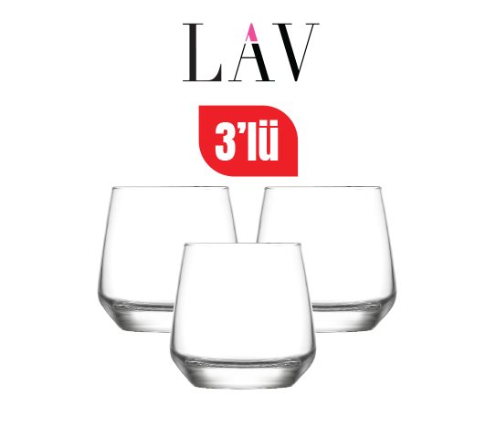 Lav Lal Su Bardağı ~345 cc