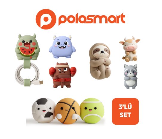 Polosmart Kablo Toparlayıcı Klips Set