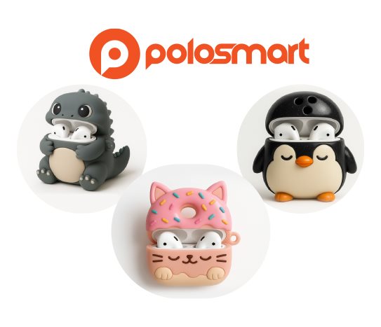 Polosmart Figürlü Kulaklık Kılıfları