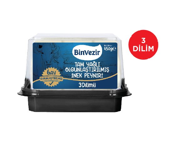 Binvezir Tam Yağlı Olgunlaştırılmış İnek Peyniri