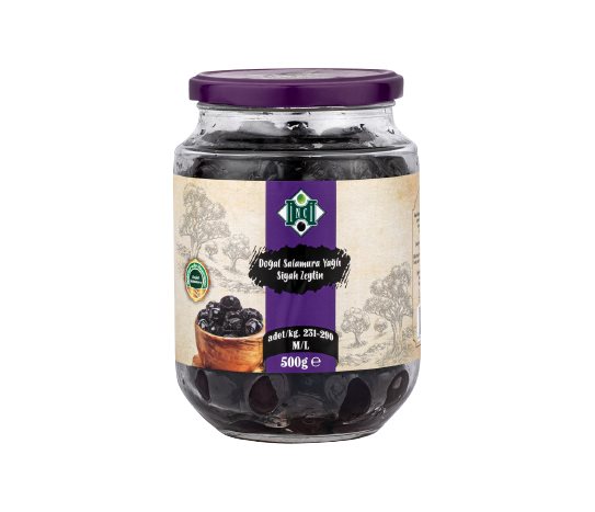 İnci Siyah Zeytin 231-290Adet/Kg