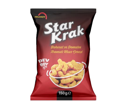Star Krak Mısır Çerezi
