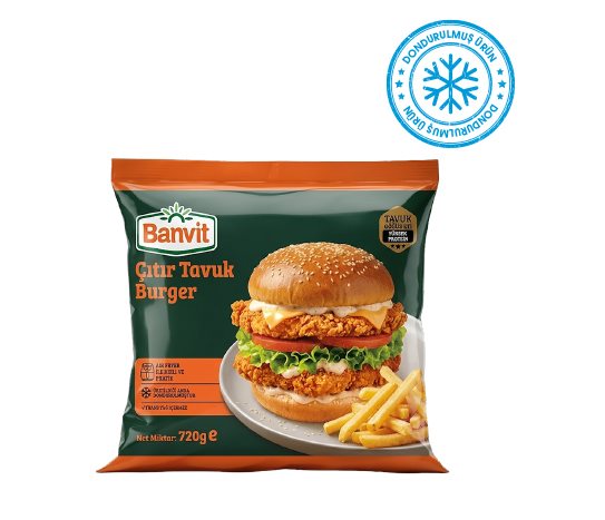 Banvit Çıtır Tavuk Burger