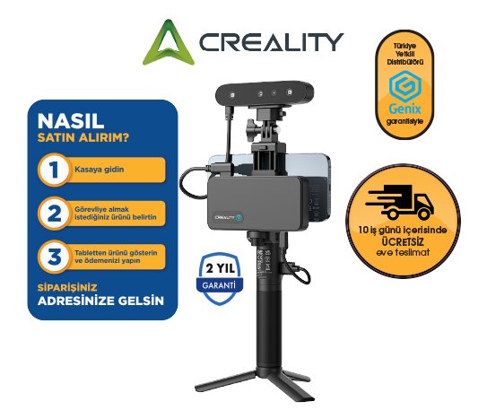 CREALITY CR-SCAN FERRET PRO 3D TARAYICI