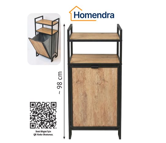 Homendra Kirli Sepetli Banyo Organizeri