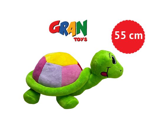 Gran Toys Renkli Pelüş Kaplumbağa