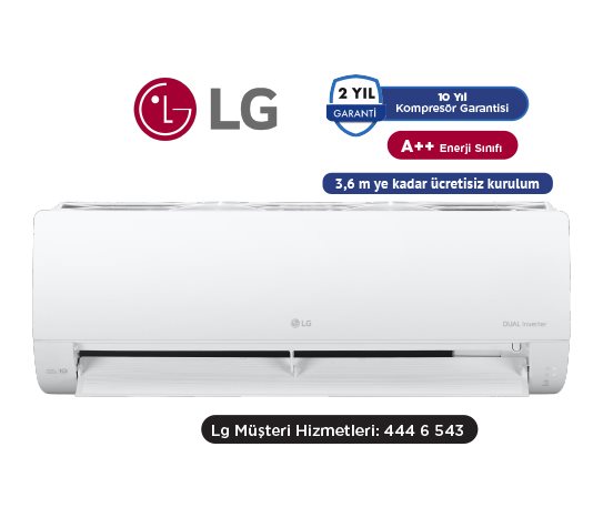 LG 12000 BTU KLİMA DUALCOOL FİT