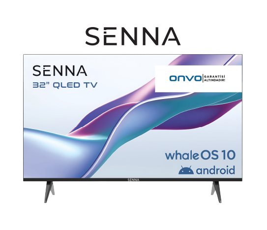 SENNA 32 İnç Frameless HD Whale OS 10 QLED TV 32WF7500HQ