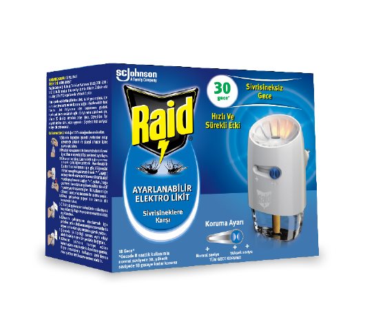 Raid 30 Gece Ayarlanabilir Elektrolikit