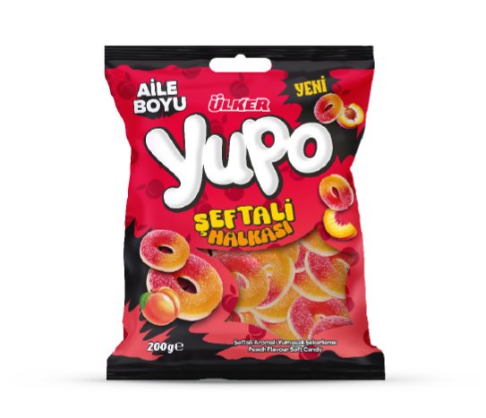 Ülker Yupo Şeftali Aromalı Yumuşak Şekerleme