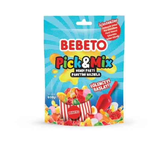 Bebeto Pick&amp;Mix Karışık Yumuşak Şeker