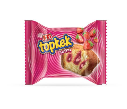 Eti Topkek Çilekli Kek