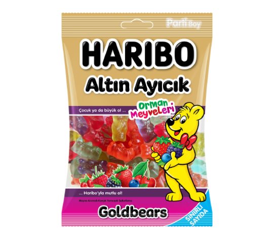 HARIBO ALTINAYICIK ORMAN MEYVELERİ AROMALI KARIŞIK YUMUŞAK ŞEKER