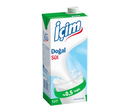 İçim %0,5 Yağlı Süt