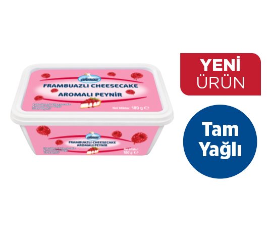 Aknaz Frambuazlı Cheesecake Aromalı Taze Peynir
