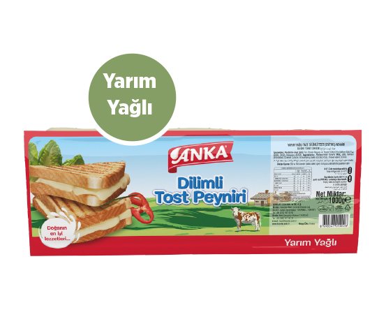 Anka Dilimli Tost Peyniri
