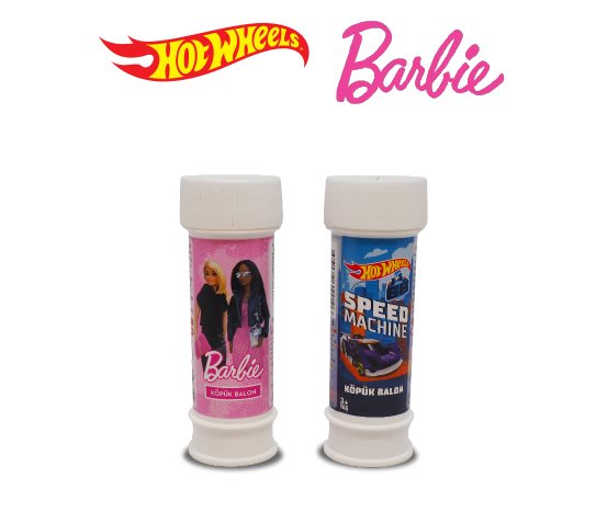 Hot Wheels-Barbie Lisanslı Tekli Köpük Balon