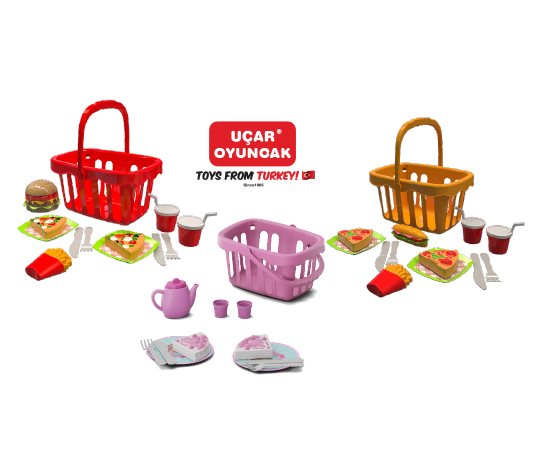 Uçar Oyuncak Oyuncak Piknik Sepeti