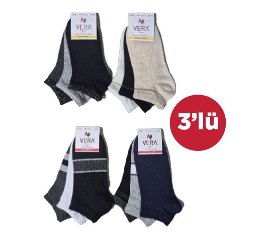 Patik Çorap Çeşitleri Kadın/Erkek