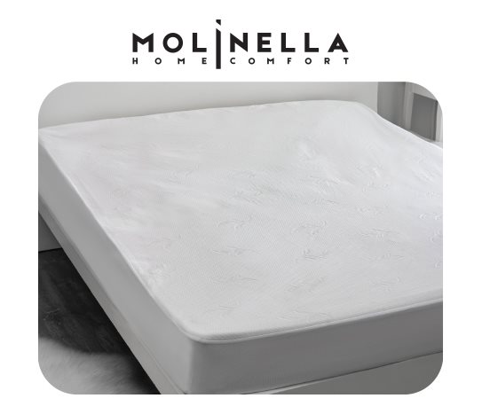 Molinella Çift Kişilik Sıvı Geçirmez Lastikli Alez ~160x200 cm