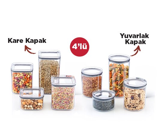 Saklama Kabı Seti Çeşitleri