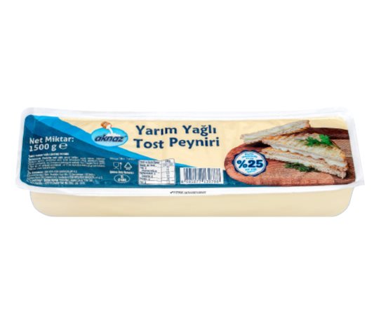 Aknaz Yarım Yağlı Tost Peyniri
