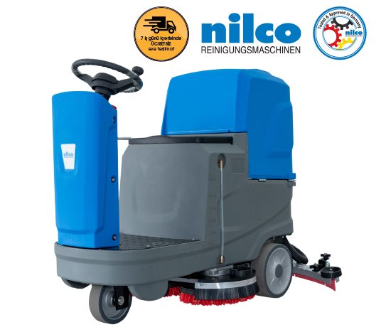 Nilco FLEX 70/80 AKÜLÜ ZEMİN TEMİZLEME MAKİNESİ