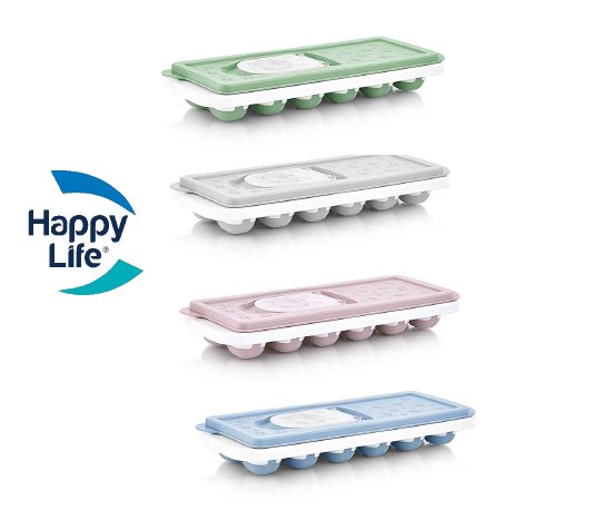 Happy Life Kapaklı Silikon Buzluk
