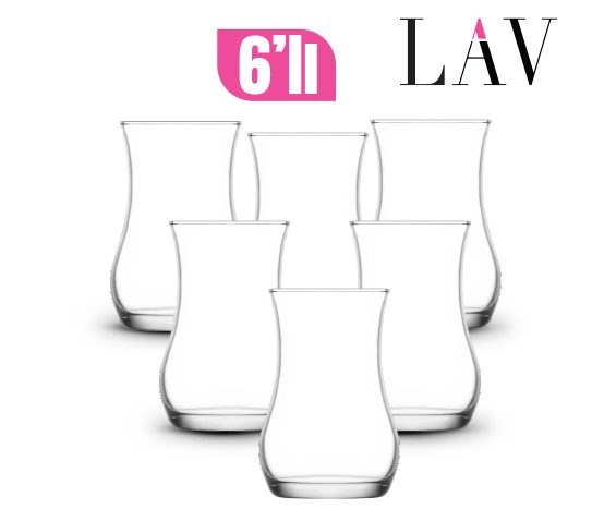 Lav Eva Cam Çay Bardağı ~170 cc
