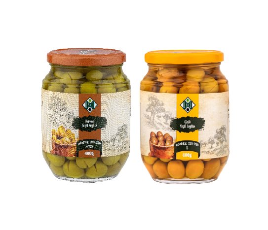 İnci Köy Kırma/Çizik Yeşil Zeytin