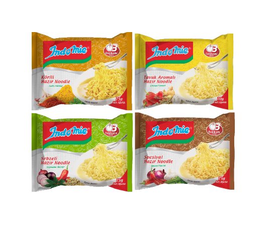 Indomıe Tekli Noodle Çeşitleri