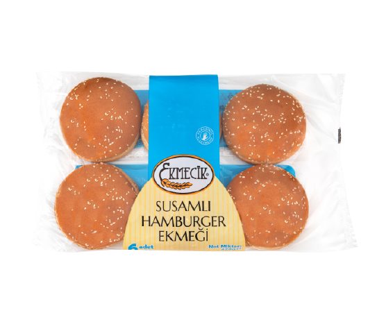 Ekmecik Susamlı Hamburger Ekmeği