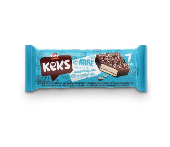Bifa Keks Kakao Kaplamalı Hindistan Cevizli Kek