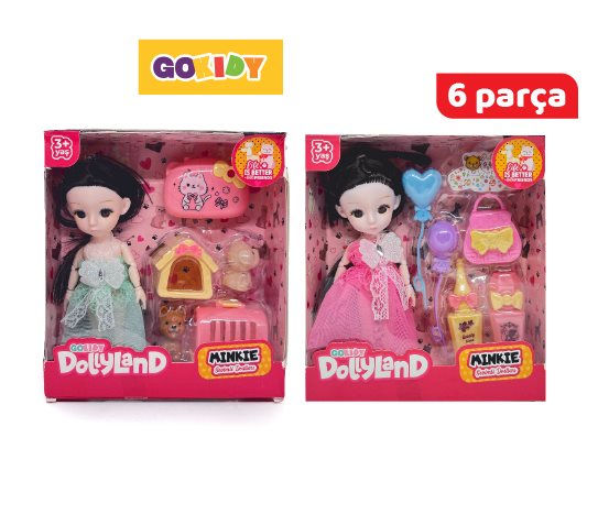 Gokidy Aksesuarlı Bebek Seti